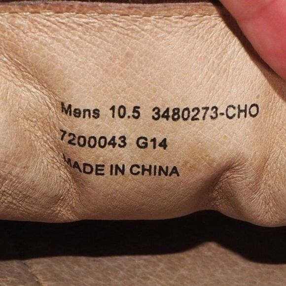 Frye Lewis Leather Tie Loafers Chocolate Brown 3480273-CHO Men's 10.5 - Picture 10 of 11
